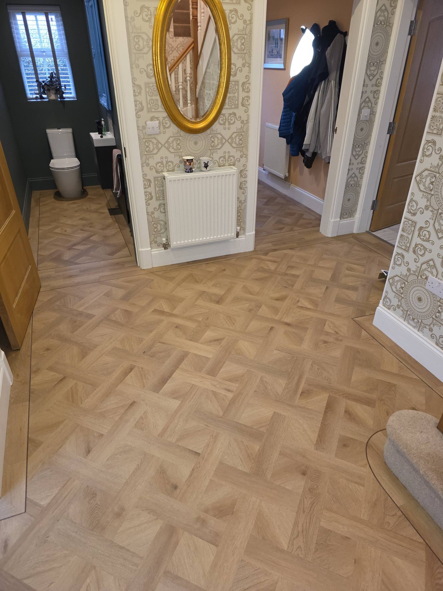 Modern Living Space Flooring